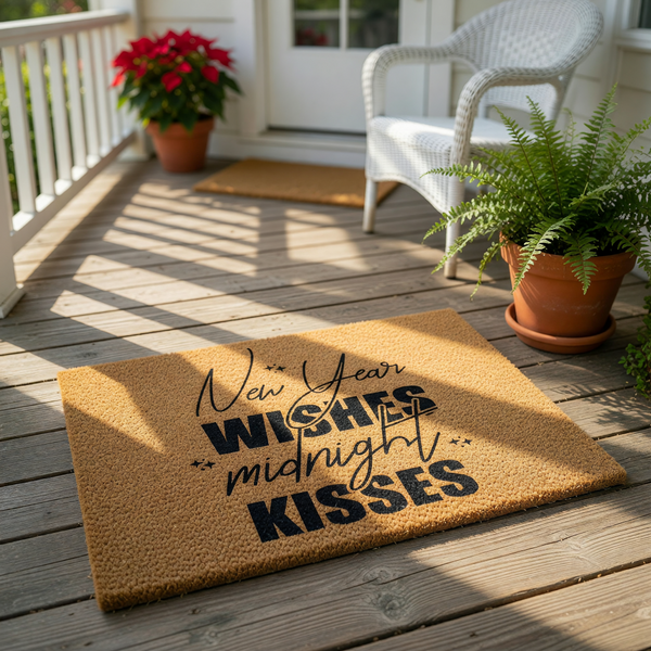 doormat, doormats, funny doormat, funny doormats, welcome mat, door mat, Happy New Year, new years decor, holiday gift, new year doormat, holiday decor, New Year Gift, holiday home decor