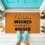 doormat, doormats, funny doormat, funny doormats, welcome mat, door mat, Happy New Year, new years decor, holiday gift, new year doormat, holiday decor, New Year Gift, holiday home decor