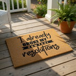 doormat, doormats, funny doormat, funny doormats, welcome mat, door mat, housewarming gift, new home gift, new year gift, welcome doormat, funny welcome mat, front door mat, Coir Doormat