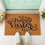 doormat, doormats, funny doormat, funny doormats, welcome mat, door mat, easter doormat, happy easter, Front Door Mat, Easter Gift, Spring Doormat, Coir Doormat, Happy Easter Doormat
