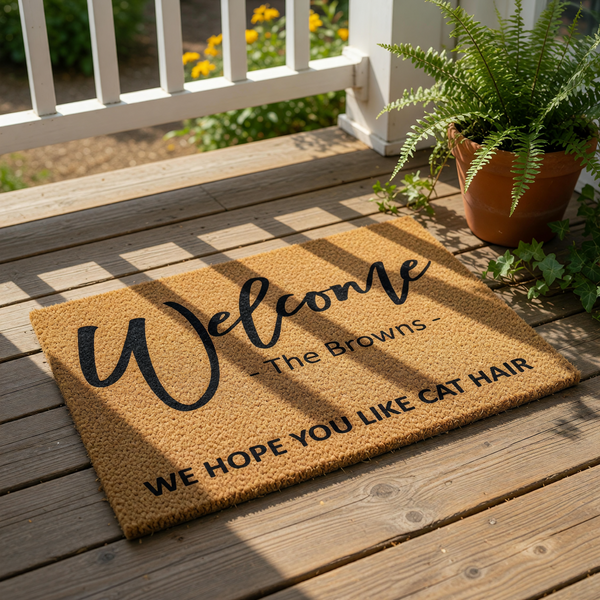 doormat, doormats, funny doormat, funny doormats, welcome mat, door mat, Housewarming Gift, cat lover gift, new home gift, cat mom gift, Cat owner gift, personalized doormat, pet lover gift