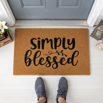 doormat, doormats, funny doormat, funny doormats, welcome mat, door mat, Housewarming Gift, New Home Gift, front door mat, Religious Gift, christian home gift, custom door mat, entrance rug