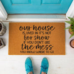 doormat, doormats, funny doormat, funny doormats, welcome mat, door mat, Housewarming gift, funny welcome mat, New Home Gift, closing gift, funny gift, funny door mat, wedding gift
