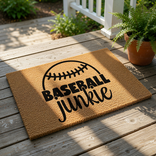 doormat, doormats, funny doormat, funny doormats, welcome mat, door mat, Baseball Doormat, housewarming gift, Sports Doormat, baseball gift, front door mat, New Home Gift, Baseball Welcome Mat
