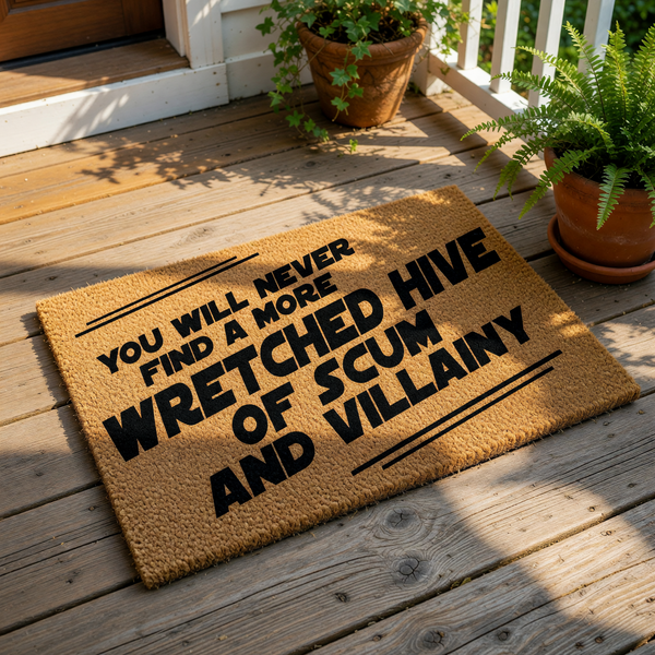doormat, doormats, funny doormat, funny doormats, welcome mat, door mat, Housewarming Gift, Funny Welcome Mat, welcome doormat, new home gift, star wars doormat, movie doormat, Front Door Mat