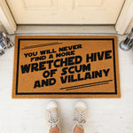 doormat, doormats, funny doormat, funny doormats, welcome mat, door mat, Housewarming Gift, Funny Welcome Mat, welcome doormat, new home gift, star wars doormat, movie doormat, Front Door Mat