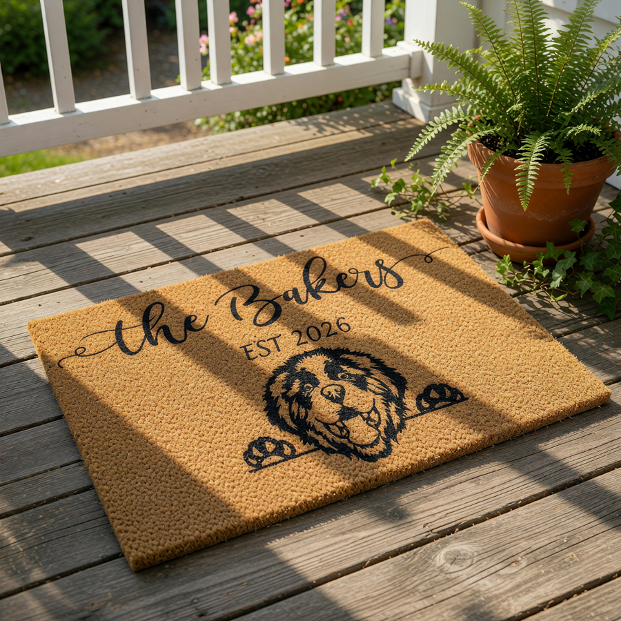 doormat, doormats, funny doormat, funny doormats, welcome mat, door mat, Housewarming Gift, dog lover gift, Custom Doormat, personalized doormat, custom dog doormat, dog mom gift, personalized dog mat