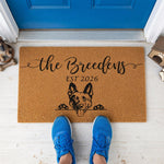 doormat, doormats, funny doormat, funny doormats, welcome mat, door mat, Personalized Doormat, Housewarming Gift, Custom Doormat, German Shepherd Gift, New Home Gift, custom welcome mat, new homeowner gift