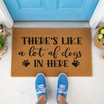 doormat, doormats, funny doormat, funny doormats, welcome mat, door mat, Funny Dog Doormat, Housewarming Gift, Dog Lover Gift, Funny Welcome Mat, Dog Owner Gift, dog mom gift, Pet Lover Gift