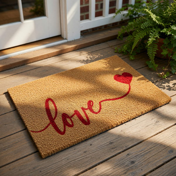 doormat, doormats, funny doormat, funny doormats, welcome mat, door mat, love doormat, Housewarming Gift, Front Door Mat, heart doormat, Coir Doormat, anniversary gift, couple doormat