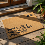doormat, doormats, funny doormat, funny doormats, welcome mat, door mat, Funny Dog Doormat, Housewarming Gift, Dog Lover Gift, Funny Welcome Mat, Dog Doormat, Dog Owner Gift, dog welcome mat