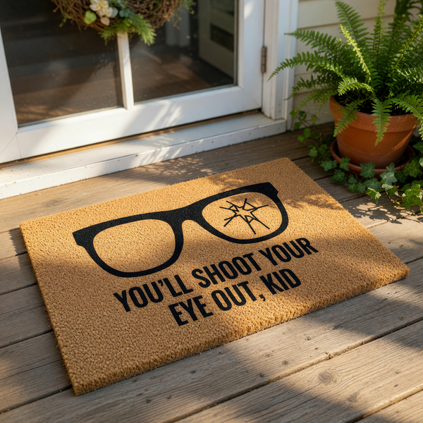 doormat, doormats, funny doormat, funny doormats, welcome mat, door mat, coir doormat, Christmas Decoration, Holiday Doormat, ralphie doormat, Christmas Doormat, Family Gift, Christmas Gift