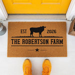 doormat, doormats, funny doormat, funny doormats, welcome mat, door mat, housewarming gift, personalized doormat, custom doormat, custom welcome mat, farm doormat, new home gift, personalized gift