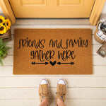 doormat, doormats, funny doormat, funny doormats, welcome mat, door mat, housewarming gift, custom doormat, new home gift, closing gift, gather here mat, Personalized Doormat, Family Doormat