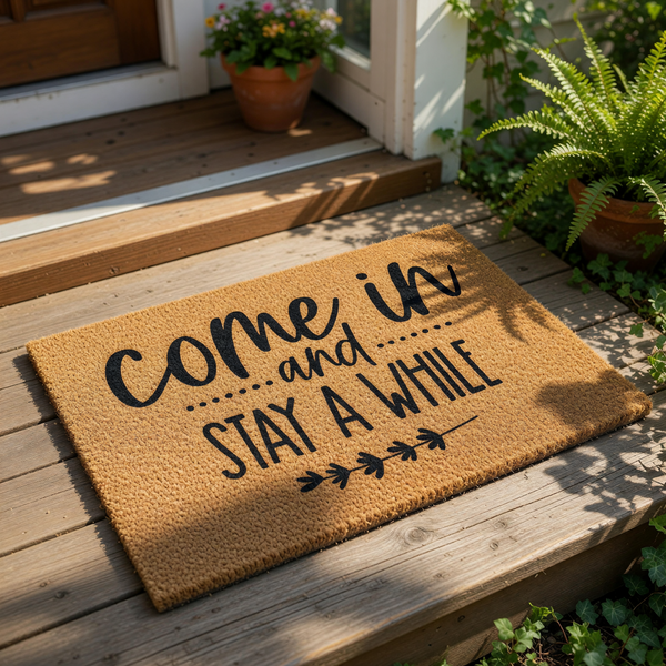 doormat, doormats, funny doormat, funny doormats, welcome mat, door mat, Housewarming Gift, New Home Gift, First Home Gift, realtor closing gift, gift for new home, front door mat, outdoor doormat