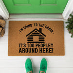 doormat, doormats, funny doormat, funny doormats, welcome mat, door mat, Housewarming Gift, funny welcome mat, new home gift, Cabin Doormat, Welcome Doormat, Wedding Gift, cabin welcome mat