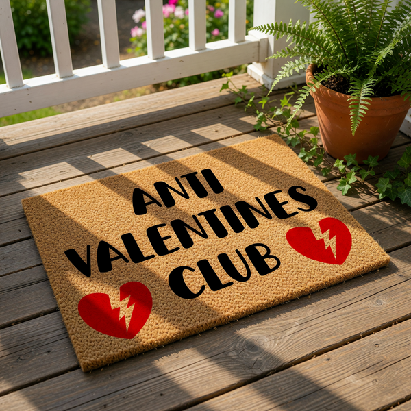 doormat, doormats, funny doormat, funny doormats, welcome mat, door mat, Gift For Her, Anti Valentines Day, valentines day gift, anti valentine gift, Valentines Doormat, valentines day, Valentine Day Gift