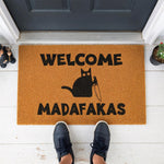 doormat, doormats, funny doormat, funny doormats, welcome mat, door mat, Funny Cat Doormat, cat lover gift, cat mom gift, Cat owner gift, pet lover gift, Cat Dad Gift, Sarcastic Doormat