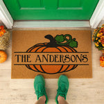 doormat, doormats, funny doormat, funny doormats, welcome mat, door mat, fall doormat, Personalized Doormat, custom doormat, Custom Welcome Mat, autumn doormat, Fall Welcome Mat, family name doormat