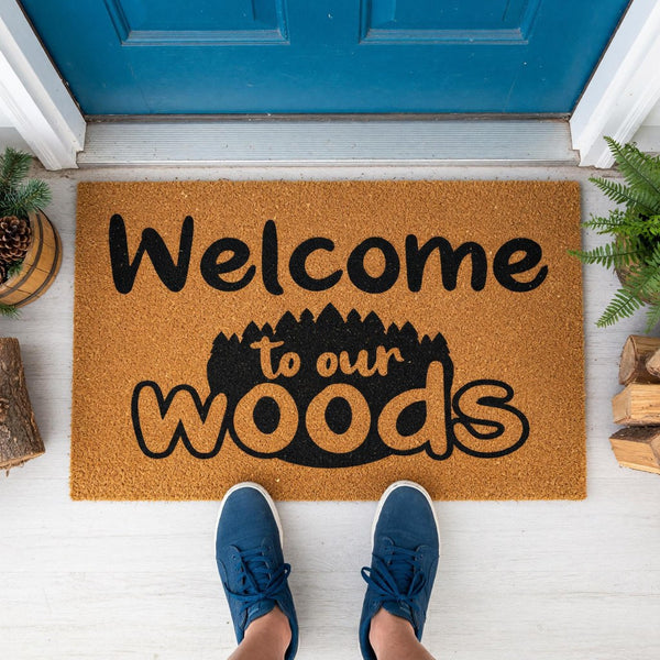 a wooden sign that says wood by stu