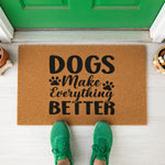 doormat, doormats, funny doormat, funny doormats, welcome mat, door mat, housewarming gift, Dog Lover Gift, dog mom gift, Pet Lover Gift, Dog Owner Gift, New Home Gift, closing gift
