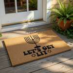doormat, doormats, funny doormat, funny doormats, welcome mat, door mat, Hanukkah Decorations, funny welcome mat, hanukkah gifts, holiday gift, hanukkah gift, holiday doormat, Hanukkah home decor
