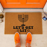 doormat, doormats, funny doormat, funny doormats, welcome mat, door mat, Hanukkah Decorations, funny welcome mat, hanukkah gifts, holiday gift, hanukkah gift, holiday doormat, Hanukkah home decor