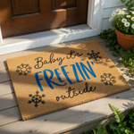 doormat, doormats, funny doormat, funny doormats, welcome mat, door mat, Winter Doormat, Christmas Doormat, Christmas Decor, Winter Decor, coir doormat, Front Door Mat, christmas gift