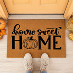 doormat, doormats, funny doormat, funny doormats, welcome mat, door mat, fall doormat, pumpkin doormat, Fall Welcome Mat, front door mat, autumn doormat, housewarming gift, custom doormat
