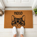 doormat, doormats, funny doormat, funny doormats, welcome mat, door mat, housewarming gift, new home gift, closing gift, cat doormat, front door mat, gift for her, cat lover gift