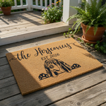 doormat, doormats, funny doormat, funny doormats, welcome mat, door mat, personalized doormat, custom doormat, Dog Lover Gift, housewarming gift, wedding gift, new home gift, Basset Hound Gift