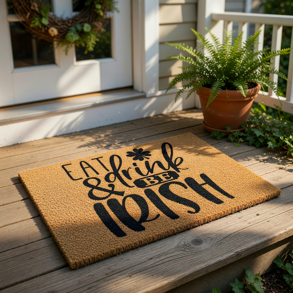 doormat, doormats, funny doormat, funny doormats, welcome mat, door mat, st patricks day, Irish Doormat, St Patricks Doormat, St Patricks Day Mat, St Patrick'S Day, Shamrock Door Mat, coir doormat