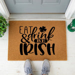 doormat, doormats, funny doormat, funny doormats, welcome mat, door mat, st patricks day, Irish Doormat, St Patricks Doormat, St Patricks Day Mat, St Patrick'S Day, Shamrock Door Mat, coir doormat