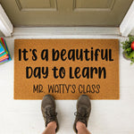 doormat, doormats, funny doormat, funny doormats, welcome mat, door mat, teacher doormat, Teacher Gift, Teacher Appreciation, back to school, Classroom Doormat, personalized doormat, Back to School Gift