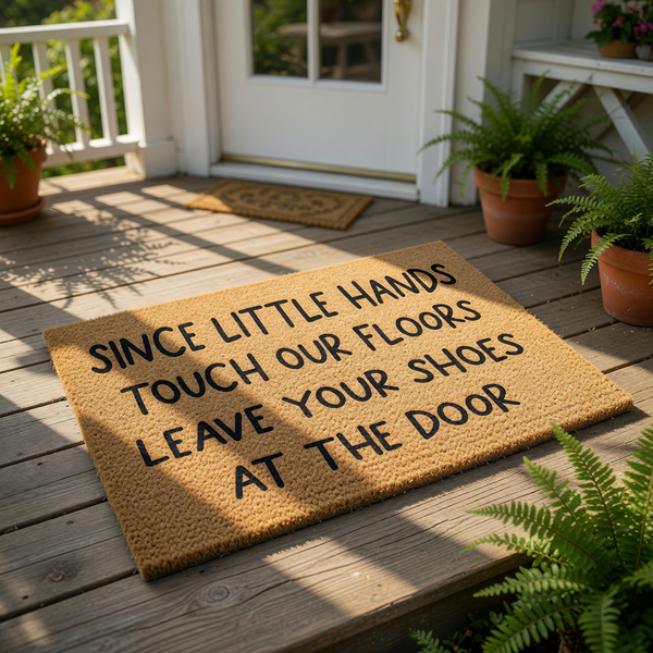 doormat, doormats, funny doormat, funny doormats, welcome mat, door mat, housewarming gift, funny welcome mat, new parent gift, baby shower gift, new home gift, coir doormat, gift for parents