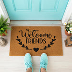 doormat, doormats, funny doormat, funny doormats, welcome mat, door mat, housewarming gift, front door mat, Friends Doormat, new home gift, welcome doormat, coir doormat, gift for friends