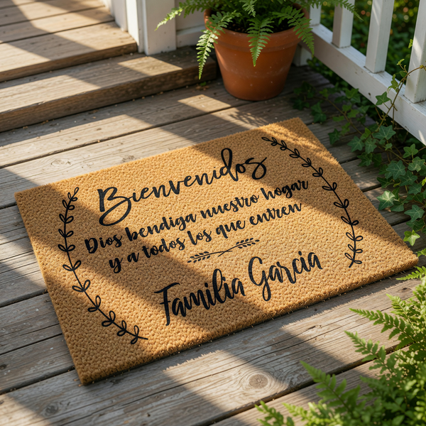 doormat, doormats, funny doormat, funny doormats, welcome mat, door mat, personalized doormat, spanish doormat, personalized mat, housewarming gift, custom doormat, bienvenidos doormat, custom door mat