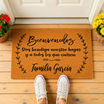 doormat, doormats, funny doormat, funny doormats, welcome mat, door mat, personalized doormat, spanish doormat, personalized mat, housewarming gift, custom doormat, bienvenidos doormat, custom door mat