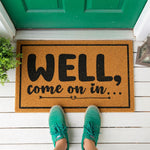 doormat, doormats, funny doormat, funny doormats, welcome mat, door mat, funny welcome mat, housewarming gift, front door mat, funny door mat, new home gift, sarcastic doormat, closing gift