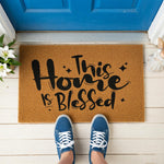 doormat, doormats, funny doormat, funny doormats, welcome mat, door mat, Housewarming Gift, Blessed Doormat, New Home Gift, christian doormat, Welcome Doormat, Closing Gift, religious gift