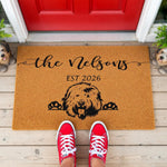 doormat, doormats, funny doormat, funny doormats, welcome mat, door mat, Housewarming Gift, dog lover gift, Custom Doormat, personalized doormat, custom dog doormat, dog mom gift, pet lover gift