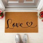 doormat, doormats, funny doormat, funny doormats, welcome mat, door mat, love doormat, Housewarming Gift, heart doormat, Coir Doormat, anniversary gift, couple doormat, Closing Gift