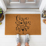 a wooden sign that says wood by stu