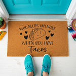 doormat, doormats, funny doormat, funny doormats, welcome mat, door mat, taco doormat, funny welcome mat, taco lover gift, foodie gift, funny door mat, funny gift, taco welcome mat