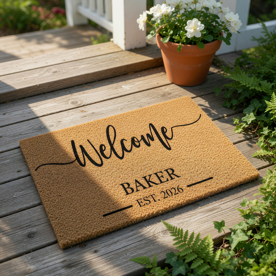 doormat, doormats, funny doormat, funny doormats, welcome mat, door mat, personalized doormat, housewarming gift, custom doormat, custom welcome mat, new home gift, custom door mat, outdoor doormat