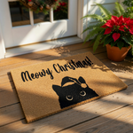doormat, doormats, funny doormat, funny doormats, welcome mat, door mat, Christmas Doormat, christmas gift, cat lover gift, pet lovers gift, Holiday Gift, cat mom gift, cat gifts
