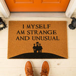 doormat, doormats, funny doormat, funny doormats, welcome mat, door mat, halloween doormat, gothic gift, Beetlejuice Gift, funny welcome mat, spooky doormat, coir doormat, goth doormat