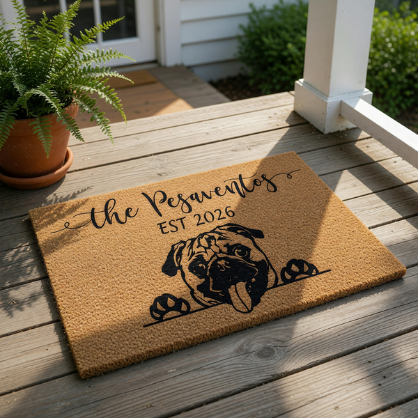 doormat, doormats, funny doormat, funny doormats, welcome mat, door mat, housewarming gift, personalized doormat, Dog lover gift, new home gift, custom personalized, family front door, welcome mat rug
