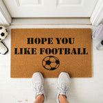 doormat, doormats, funny doormat, funny doormats, welcome mat, door mat, football doormat, housewarming gift, football lover gift, Football Gift, football fan gift, Coir Doormat, funny welcome mat
