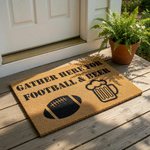 doormat, doormats, funny doormat, funny doormats, welcome mat, door mat, football doormat, Housewarming Gift, coir doormat, Cute Doormat, Football Dad Gift, Beer Drinker Gift, sports doormat